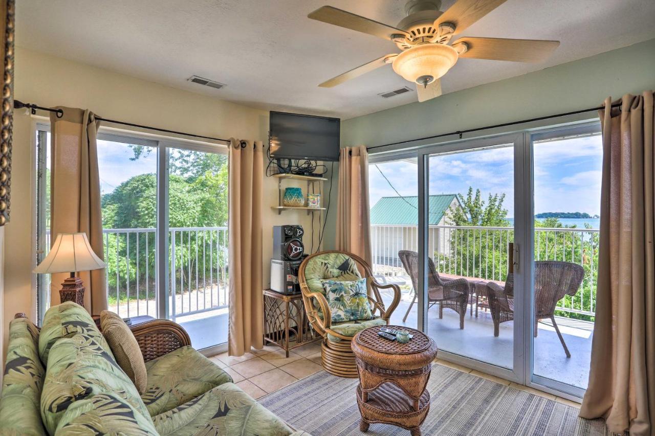 普廷贝Waterfront Bass Island Retreat With Balcony And Tv公寓 外观 照片